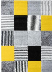 Kusový koberec Alora A1039 Yellow - 80 x 150 cm