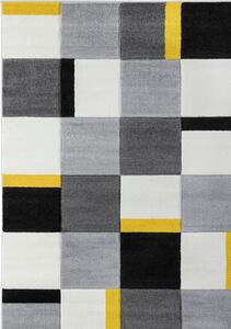 Kusový koberec Alora A1027 Yellow - 120 x 170 cm