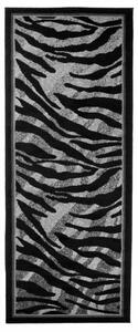 Makro Abra Koberec Běhoun CHEAP 6601C černý krémový Rozměr: 100x150 cm