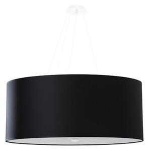 Sollux SL.0790 - Lustr na lanku OTTO 6xE27/60W/230V pr. 70 cm černá