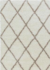 Kusový koberec Alvor Shaggy 3401 cream - 160 x 230 cm