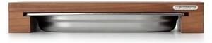 Continenta C4210 - Kuchyňské prkénko s mísou 39x27 cm ořech