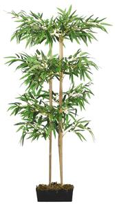 Umělý bambus 760 listů 120 cm zelený