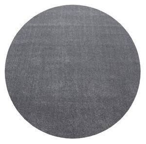 Kusový koberec Ata kruh 7000 light grey - průměr 120 cm