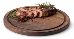 Continenta C4205 - Prkénko na servírování steaků pr. 28 cm ořech