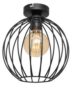 Přisazený lustr MERCURE 1xE27/15W/230V pr. 24 cm černá