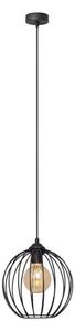 Lustr na lanku MERCURE 1xE27/15W/230V pr. 24 cm černá