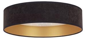 Brilagi - LED Stropní svítidlo VELVET STAR LED/24W/230V pr. 40 cm černá/zlatá