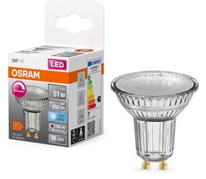 Stmívatelná LED bodovka GU10 7,9 W, studená bílá