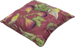 Venkovní polštář JASMINE BORDEAUX 50x50 cm, vínový