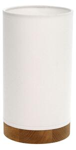 Spot-Light DO70881174 - Stolní lampa FIRE 1xE27/25W/230V dub/bílá