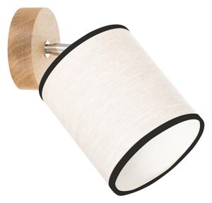 Spot-Light 66791174 - Nástěnné bodové svítidlo BOHO 1xE27/25W/230V dub