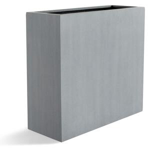 Argento, dělící květináč Barva květináče: Přírodní šedá, Rozměry: 69x26x64 cm
