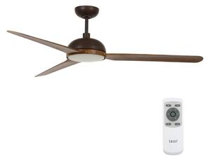 Lucci air 213300- LED Stmívatelný stropní ventilátor UNIONE 1xGX53/12W/230V + DO