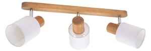 Spot-Light DO2248351 - Stropní bodové svítidlo TRENDY 3xE27/15W/230V borovice