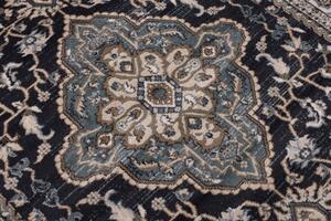 Makro Abra Kusový koberec klasický COLORADO K468D antracitový šedý Rozměr: 120x170 cm
