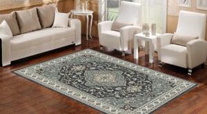 Makro Abra Kusový koberec klasický COLORADO K468D antracitový šedý Rozměr: 300x400 cm