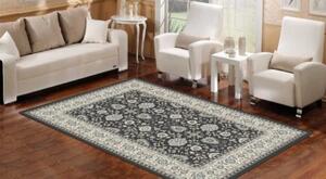 Makro Abra Kusový koberec klasický COLORADO 2512A antracitový šedý Rozměr: 300x400 cm