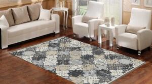 Makro Abra Kusový koberec COLORADO H530A šedý Rozměr: 60x100 cm