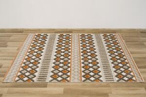 Makro Abra Moderní kusový koberec Siena 5895 béžový / žlutý Rozměr: 140x190 cm