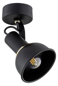 Argon 4900 - Bodové svítidlo TWIST 1xE14/7W/230V černá/zlatá