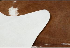 Dywany Luszczow Koberec umělá hovězí kůže G5070-2 Hnědo-bílá kůže Rozměr koberce: 100 x 150 cm