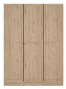 Šatní skříň v dekoru dubu v přírodní barvě 147x200 cm Billund – Tvilum