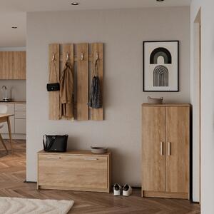 Předsíňová stěna NEJBY 5, dub sonoma
