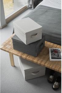 Látkový úložný box s víkem – Bigso Box of Sweden