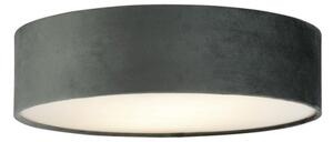 Searchlight 23298-2GY - Stropní svítidlo DRUM PLEAT 2xE27/15W/230V šedá