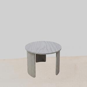 Odkládací stolek HERA 65 - soft platinová/šedá