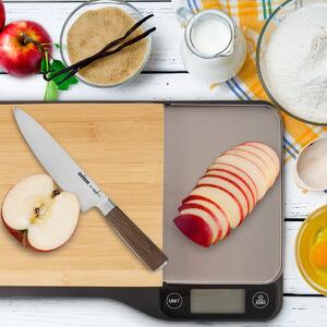 Kuchyňská váha digitální s krájecím prkénkem