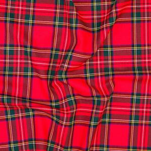 Vlněná látka metráž š. 150 cm - Royal Stewart Tartan - John Hanly