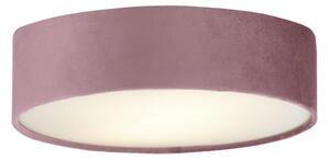 Searchlight 23298-2PI - Stropní svítidlo DRUM PLEAT 2xE27/15W/230V růžová