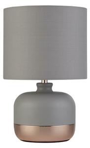 Searchlight EU700820 - Stolní lampa 1xE14/7W/230V šedá
