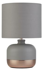 Searchlight EU700820 - Stolní lampa 1xE14/7W/230V šedá