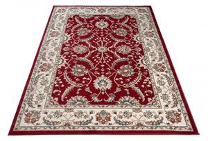 Makro Abra Kusový koberec klasický DUBAI L749A červený Rozměr: 140x200 cm