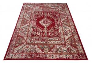 Makro Abra Kusový koberec klasický DUBAI L429A červený Rozměr: 300x400 cm