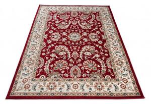 Makro Abra Kusový koberec klasický DUBAI L752A červený Rozměr: 160x220 cm