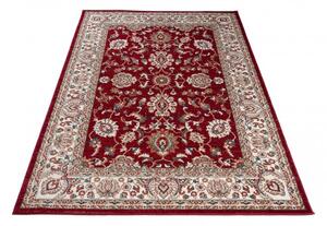 Makro Abra Kusový koberec klasický DUBAI L748A červený Rozměr: 60x100 cm