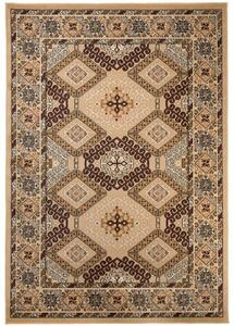 Makro Abra Klasický kusový koberec EUFRAT C031A světle béžový Rozměr: 70x140 cm