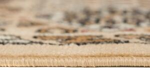 Makro Abra Klasický kusový koberec EUFRAT C031A světle béžový Rozměr: 70x140 cm