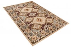 Makro Abra Klasický kusový koberec EUFRAT C031A světle béžový Rozměr: 140x200 cm