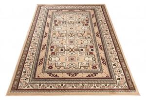Makro Abra Klasický kusový koberec EUFRAT 9162A světle béžový Rozměr: 160x230 cm