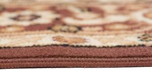 Makro Abra Klasický kusový koberec EUFRAT Z835A hnědý Rozměr: 80x150 cm
