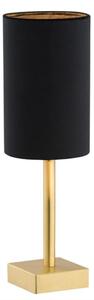 Argon 8031 - Stolní lampa ABRUZZO 1xE14/7W/230V mosaz/černá