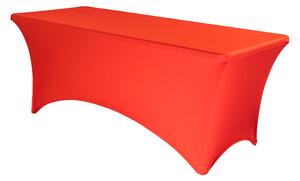 TENTino Elastický potah STANDARD na skládací stůl 152x76 cm VÍCE BAREV Barva ubrusu: ČERVENÁ / RED