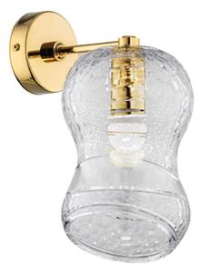 Argon 8046 - Nástěnná lampa SALERNO 1xE27/15W/230V zlatá
