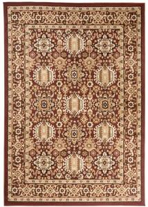Makro Abra Klasický kusový koberec EUFRAT Z835A hnědý Rozměr: 80x150 cm