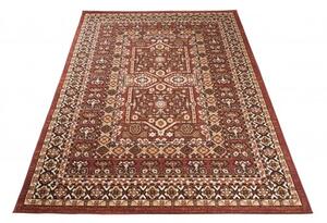 Makro Abra Klasický kusový koberec EUFRAT N634A hnědý Rozměr: 70x140 cm